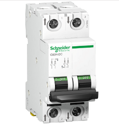 MCB DC C10, 440Vdc 10kA, 2P