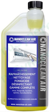 CLEANING DETERGENT disinfectant, 1l, concentrated, for A/C