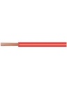 WIRE rigid, copper, 2.5mm², red, per metre