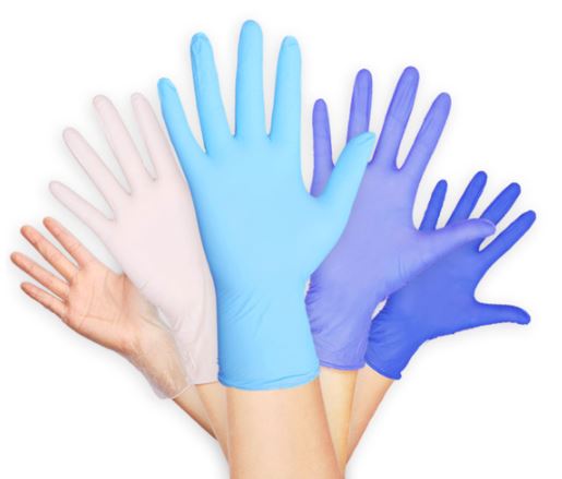 GLOVE, EXAMINATION, nitrile, s.u., non sterile, S