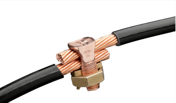 SPLIT BOLT CONNECTOR, 2-35 mm², for 2 cables