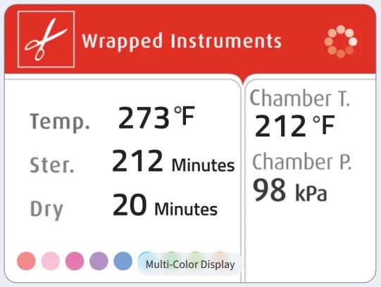 AUTOCLAVE 85 l (Tuttnauer 3870 HSG-WS-D), hospital, 230V