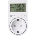ENERGY MONITOR, 16A, min. 3000W, socket type E+F/EUR