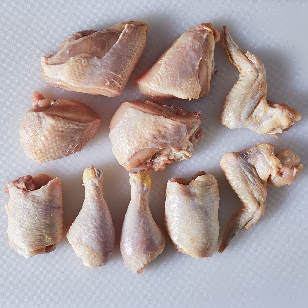 CHICKEN fresh, whole or cut, per kg