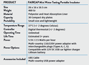 WATER TEST LAB E.Coli & Coliform (Faircap) portable, 30tests