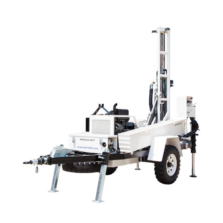 WATER WELL DRILL (PAT-Drill 301TP) + accessoires