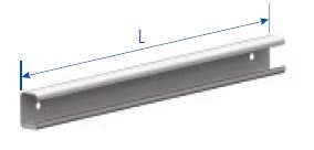 (Mecalux) HORIZONTAL BRACE, 1052mm, for 1100mm frame mod. 80