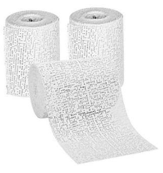 BANDAGE, PLASTER OF PARIS, 15 cm x 3 m