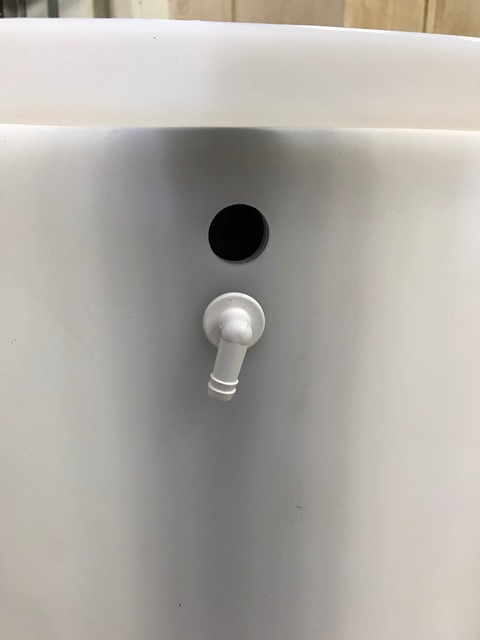 (Duplex 2910 NXT) BRINE TANK, 500l, complete + lid