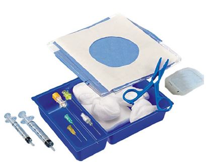 RACHI SET NRFit, Whitacre 25Gx90mm, 5ml Lock syringe + acc1