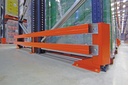 (Mecalux) C-PROFILE,2250mm,for lateral twin frame protection