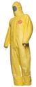 COVERALL, hooded, s.u., XL (Tychem 2000 C - CHA5)