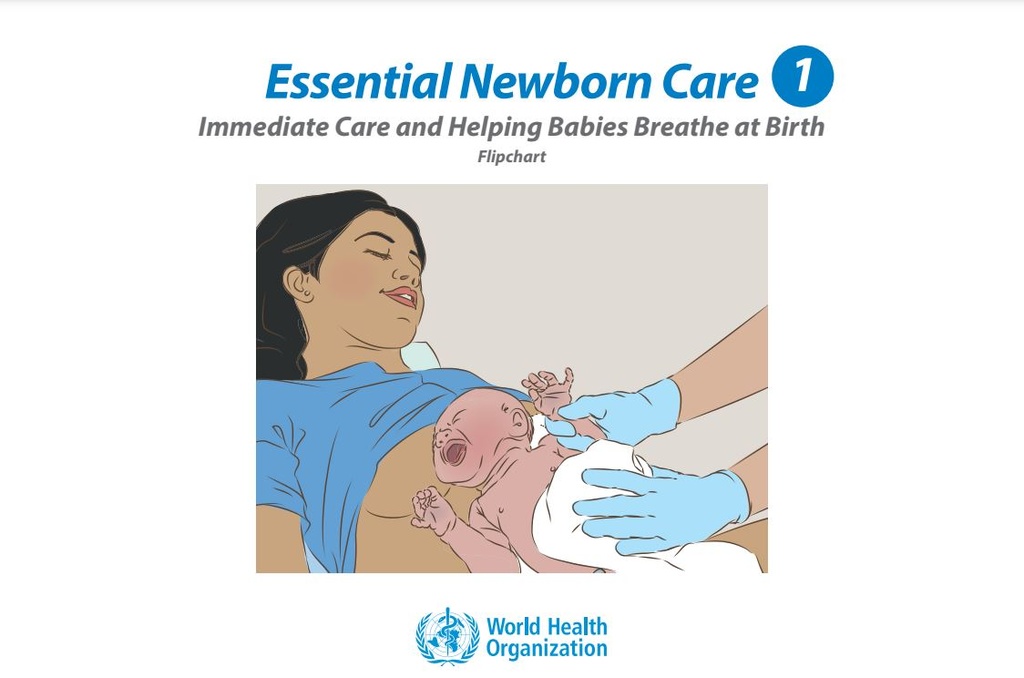 ESSENTIAL NEWBORN CARE 1 Flip Chart English