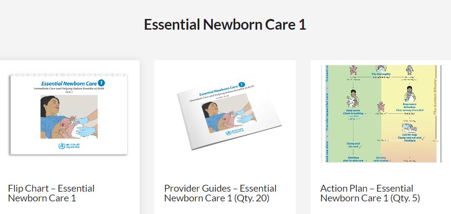 ESSENTIAL NEWBORN CARE 1 Provider Guide English