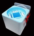 VACCINE CARRIER (Blowkings) 2.4l + 4 icepacks 0.6l, set
