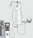 bag-CPAP system with connections & tubing, s.u. 472850