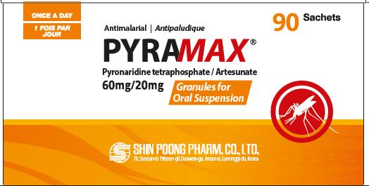 AS 20mg/ PYRONARIDINE 60mg, granules, sachet