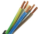 CABLE flexible, rubber, 5G6mm², per metre