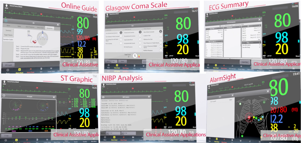 MONITOR multiparameter(Mindray ePM12M) +acc, 230V50-60Hz
