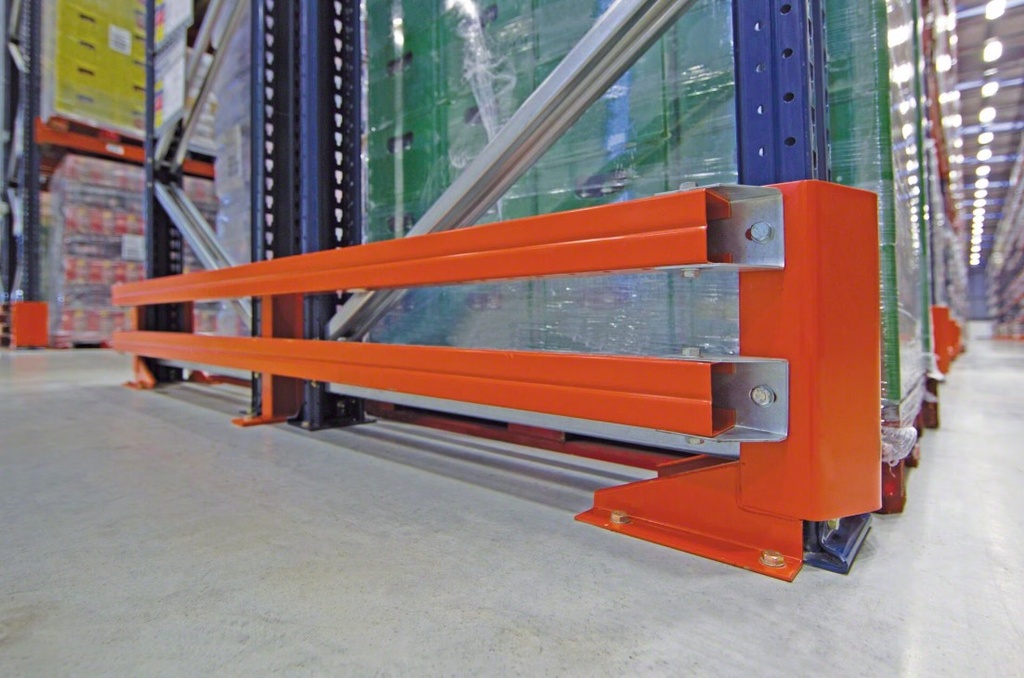(Mecalux) C-PROFILE,2250mm,for lateral twin frame protection