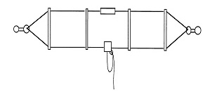ANTENNE HF dipôle replié, 3-30Hz, HF, multifréquence