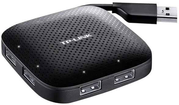 HUB USB, 4 USB-A ports + cable