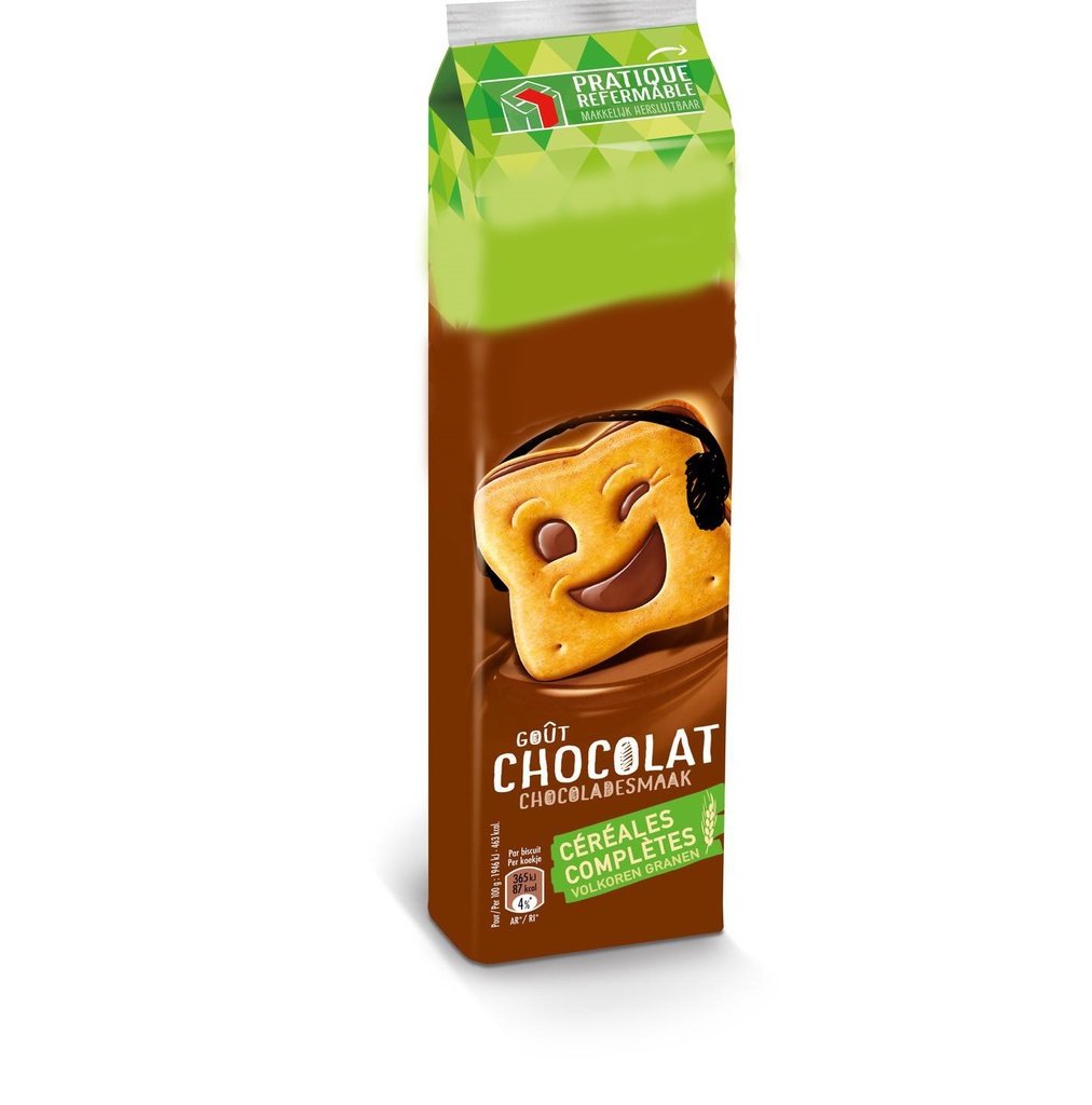 BISCUITS chocolate, type BN, paquet de 24 pcs