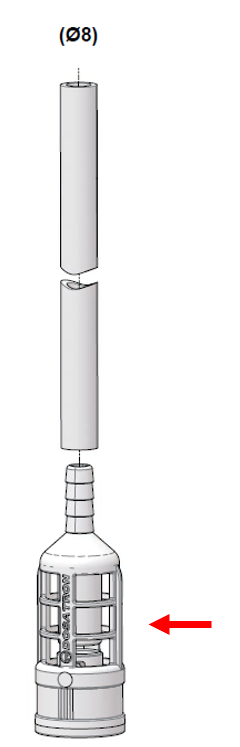 (Dosatron D3RE2) FILTER strainer