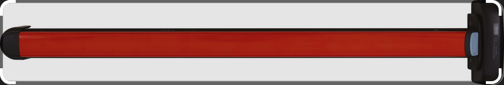 (Containex) RED ANTI-PANIC PUCH BAR, 1150mm long