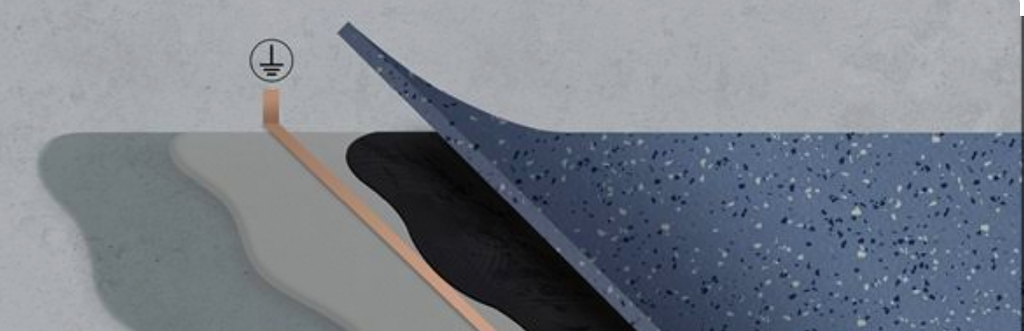 (Containex) ANTISTATIC FLOOR COVERING, 40m2 roll