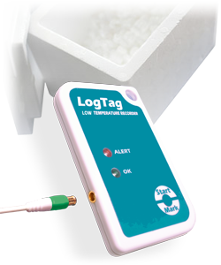 TEMP. TRACER (LogTag TREL-8) -80°C, fixed batt., 3m sensor
