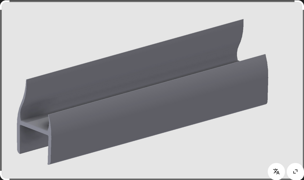 (Containex) RUBBER SEAL for external link 30'