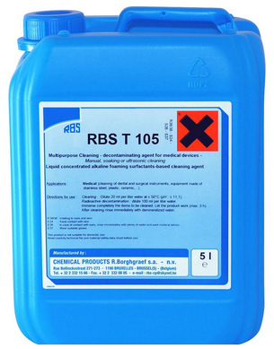 DETERGENT NETTOYAGE, 5l, pour instrument laboratoire, bidon