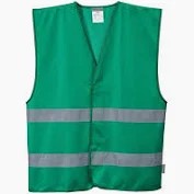 SAFETY JACKET reflective band, size XL, green