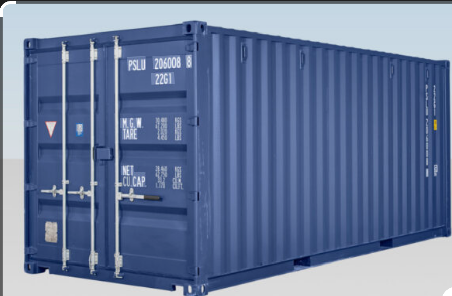 CONTAINER, 20ft, 37m³, last trip container