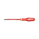 SCREWDRIVER slotted head, 5.5x125mm, ins. 1000V, AT5.5X125VE