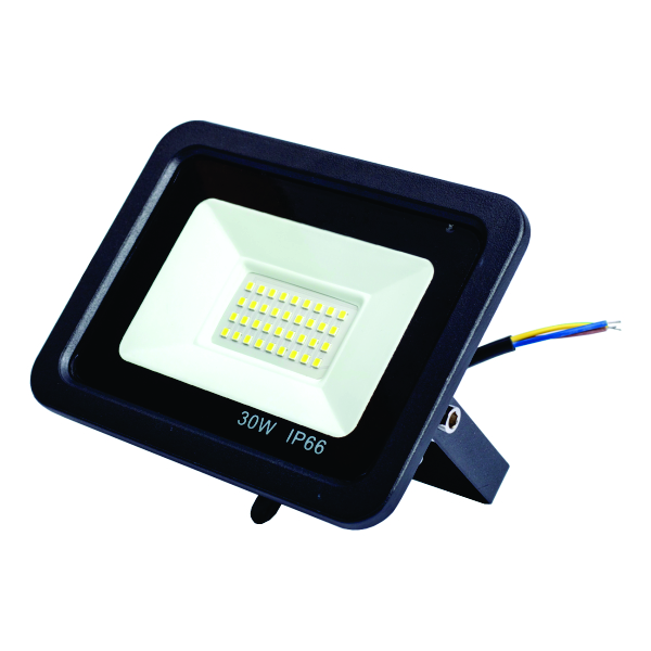 FLOODLIGHT LED, 30W, 3484lm, IP54, 5m cable, dimmable