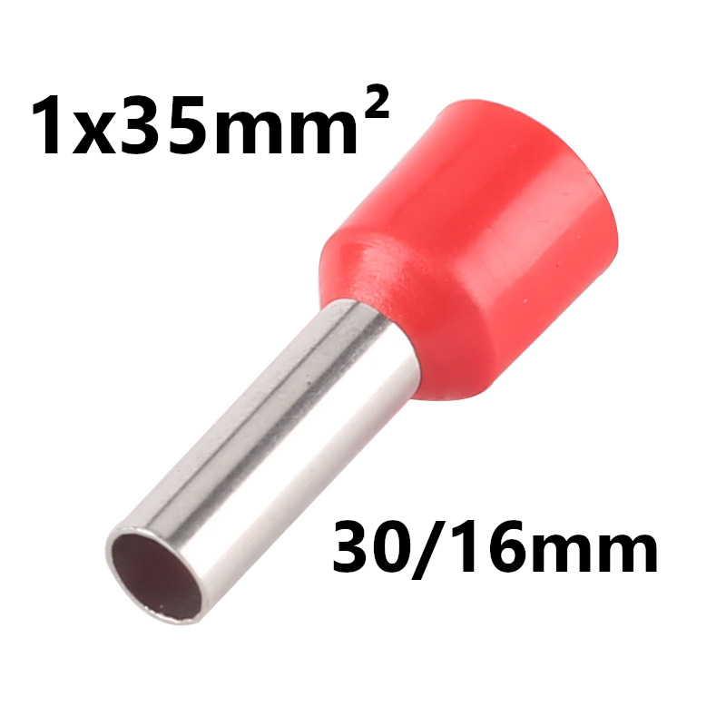 CABLE END SLEEVE insulated, 1x35mm², 30/16mm