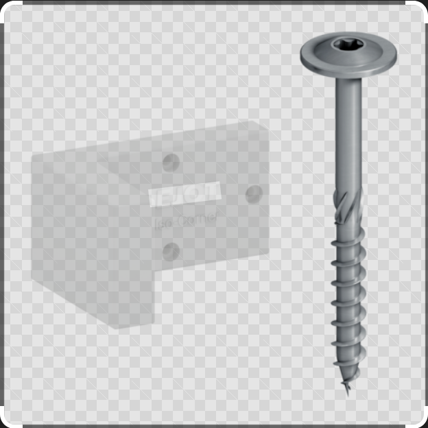 (Containex) DISTANCE SCREW, betw. side panel and corner post
