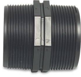 RACCORD CONNECTEUR fileté, PP, Ø 1"½, MxM