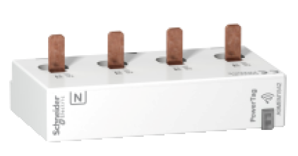 CAPTEUR ENERGIE (Schneider PowerTag) 3P+N 63A, sans fil, bas