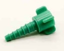 (conc. DeVilbiss) OUTLET CONNECTOR plastic green