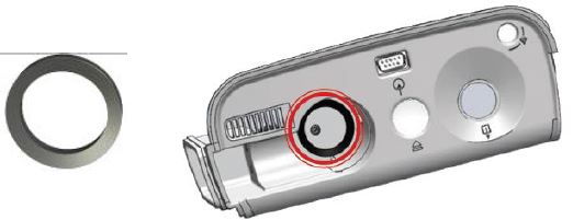 (vent IC Monnal T60) BLACK LIP SEAL, expir. valve, VE090134