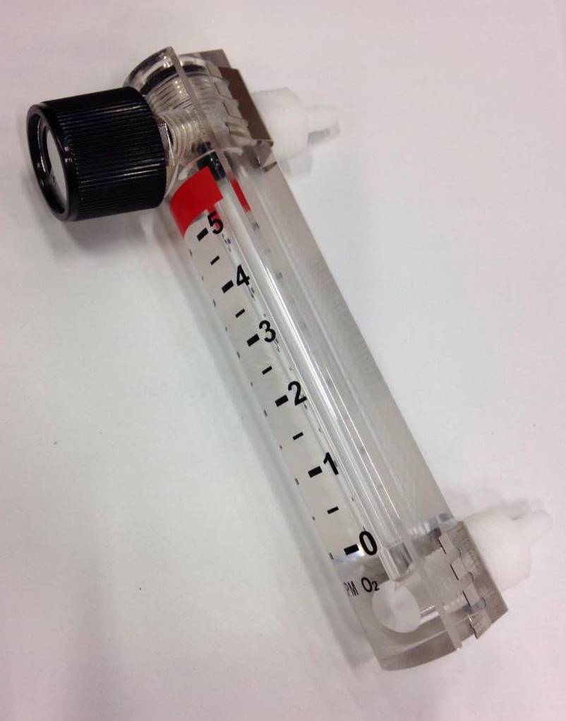 (conc. DeVilbiss 525KS) FLOW METER, 505DZ-607