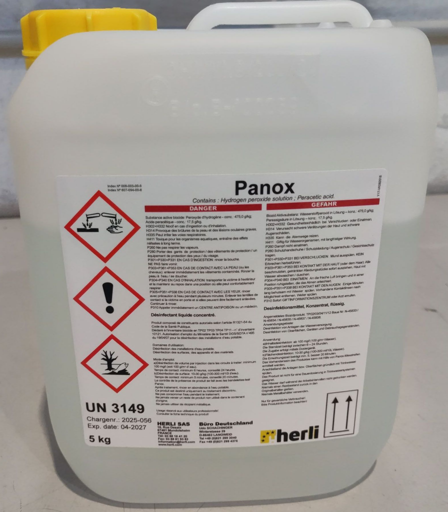 CONCENTRATED LIQUID DISINFECTANT (Tevan-Panox) 5kg
