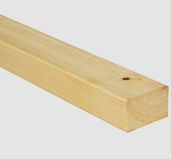 BOIS D'OEUVRE, 3"x2"x6'