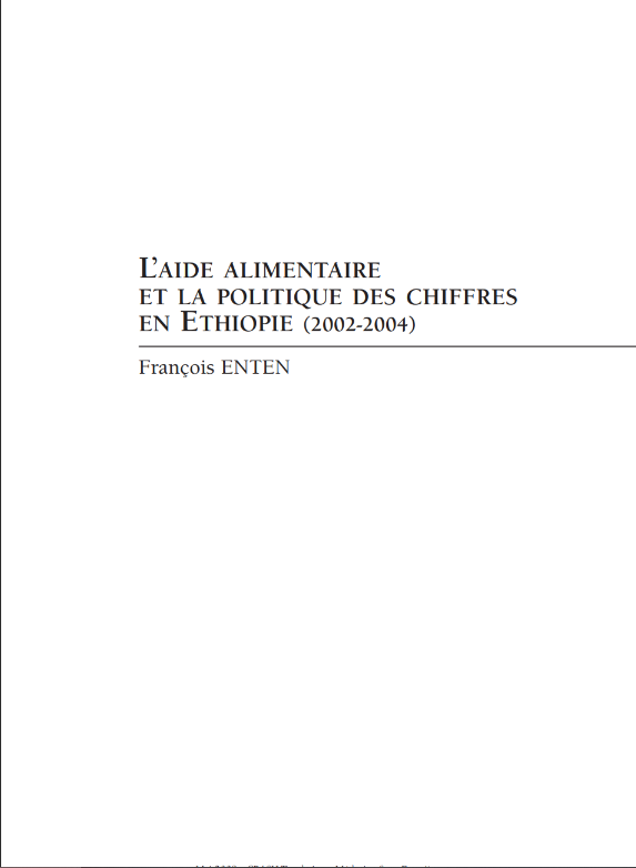 L’Aide alimentaire et pol. ds chiffres..Ethiopie (2002-2004)