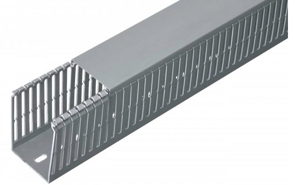 GOULOTTE DE CABLAGE, 40x40mm, longueur de 2m