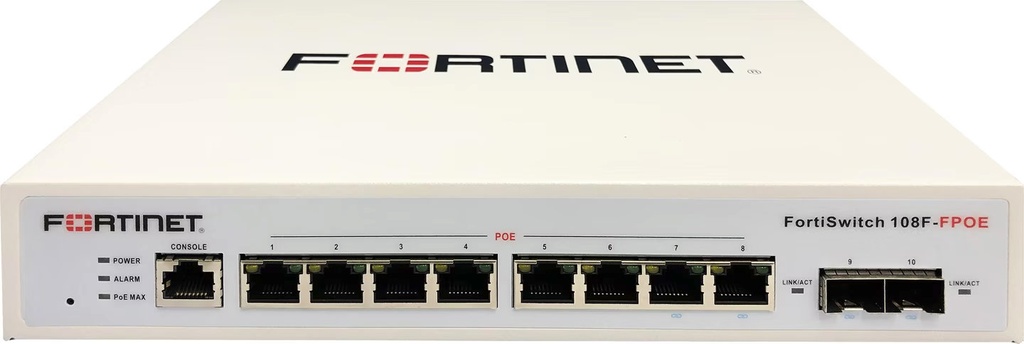 NETWORK SWITCH (FortiSwitch 108F-FPOE)