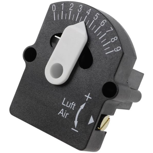(Weishaupt WL20/1-C) AIR DAMPER MANUAL ADJUST